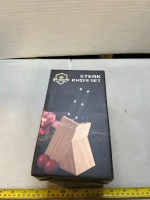 two count seven piece steak knife set