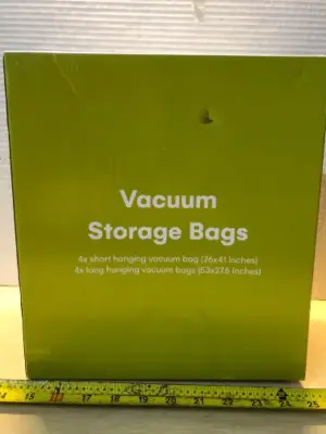 Vacuum storage bags
