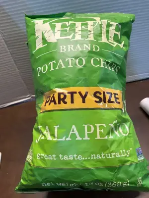 4ct kettle party size potato chips