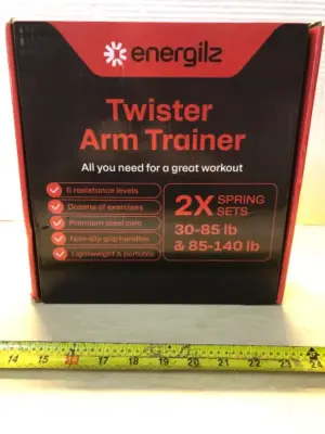 2X spring sets 30-85lb and 85-140lb arm trainer