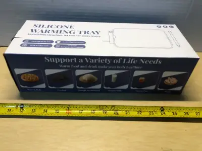 Silicone warming tray