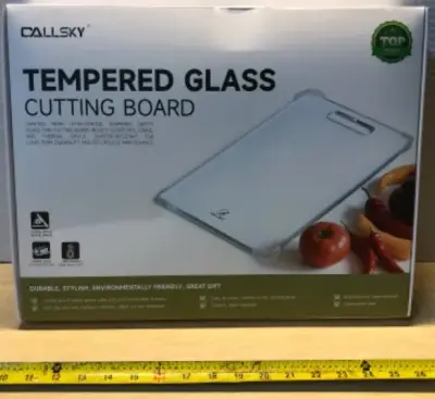 2 boxes tempered glass cutting boards
