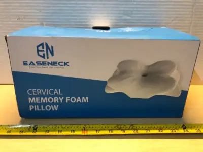 Cervical memory foam pillow