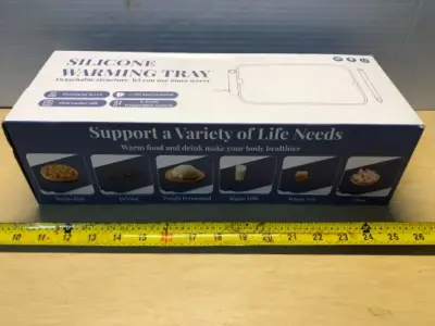 Silicone warming tray