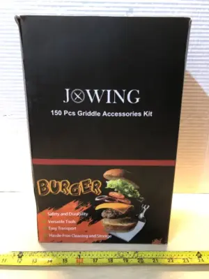 Jowing 150pc griddle accessories set
