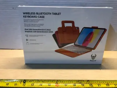 2 boxes wireless Bluetooth tablet keyboard case Paul B compatible iPad 10th generation 10.9”,2022) iPad (A16) 11th Generation (11”,2025)