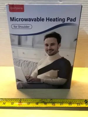Microwave heating pad for shoulder