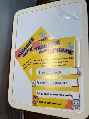 treasure hunt at home