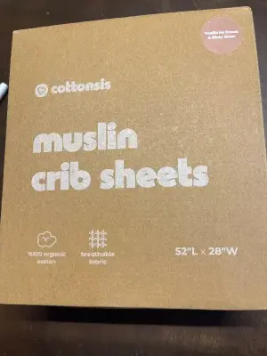 muslin crib sheets
