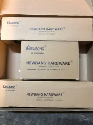 New bang hardware entrance lock system