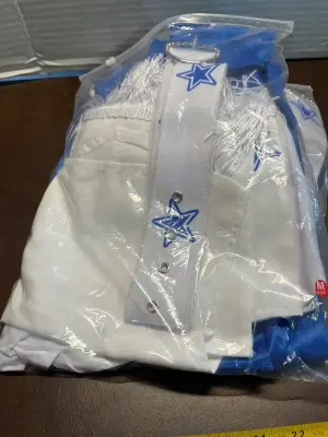 2xt size medium cowboys cheerleading costumes