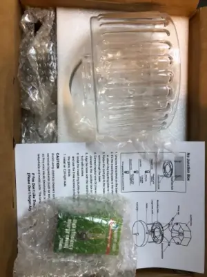 Crystal Light fixture