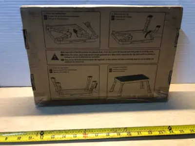 Adjustable step stool