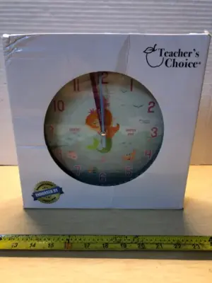 Teachers choice mermaid teaching clock