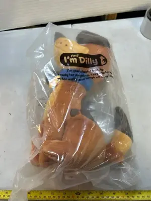 dilly dog plush