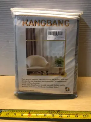 52x96 warm grey blackout curtain