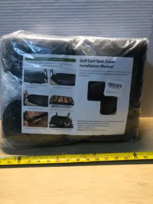 Golf cart seat cover