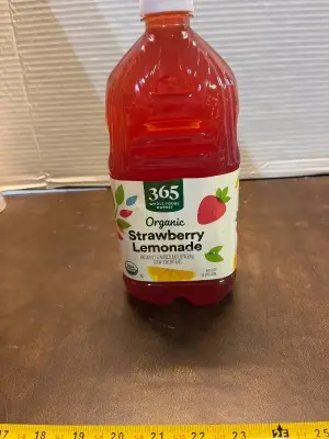 strawberry lemonade 64 FL.OZ exp 06/26