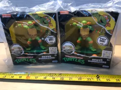 2 boxes teenage mutant ninja turtles
