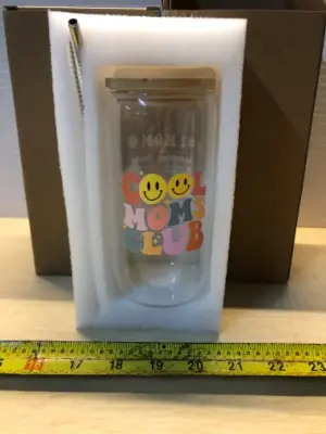 2 boxes glass cups cool moms club