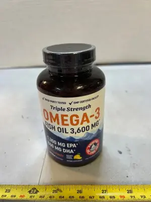 180 pack of omega-3 fish oil, soft gels