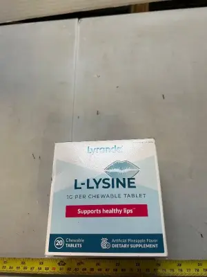 2 20 packs healthy lip supplement chewable