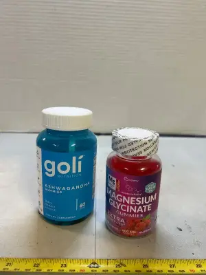 60 pack of ashwagandha Gummies and 60 pack of magnesium glycinate Gummies