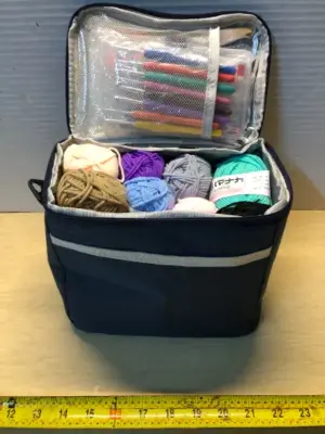Crochet kit in case