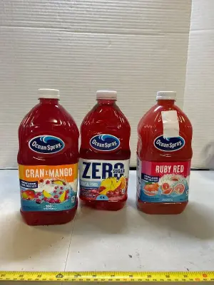 3 ct 64 fl oz ocean spray juice 07/26