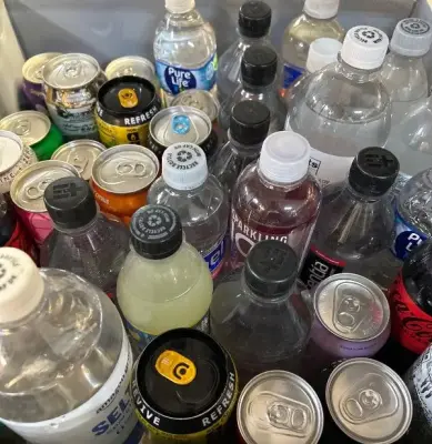 variety drinks some in date/ some out of date