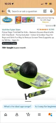 Flybar Pogo Trick Ball for Kids