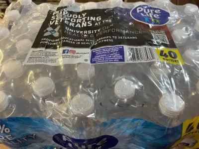 40pack water bottles