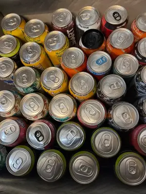 variety energy drink crate