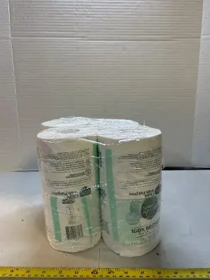 eight pack of seventh generation 100% recycled toilet paper