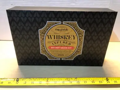 Create your own hot sauce kit whiskey infused