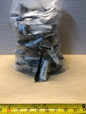 Lot of three blade razors with shaving cream sample