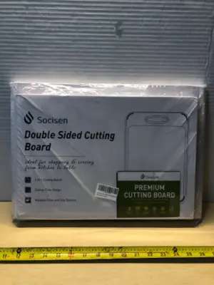 Double sided cutting board