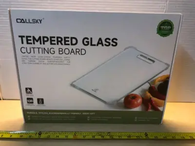 Tempered glass cutting board