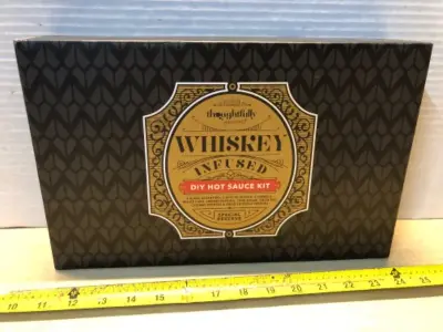 DIY hot sauce kit infused with whiskey