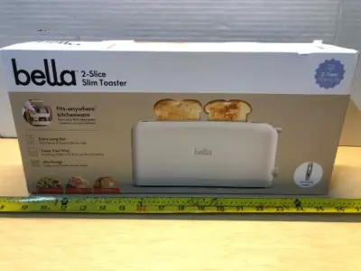 Slim toaster