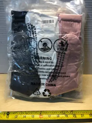 3 packages 3 pair each yoga socks