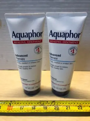 2 tubes 7oz Aquaphor healing ointment exp:8/27