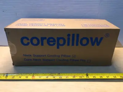 Dual density memory form cervical core pillow