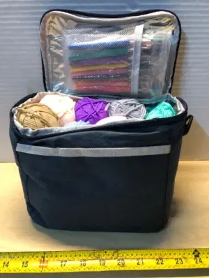 Crochet kit in case