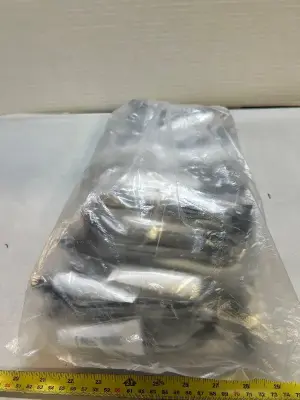 lot of single use razor and shaving cream