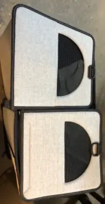 Pet holder for back of wagon