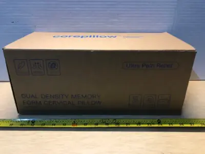 Dual density membrane form cervical pillow