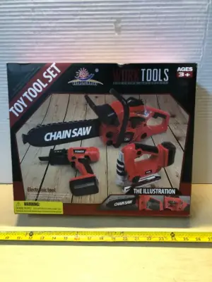 Electronic tool toy set