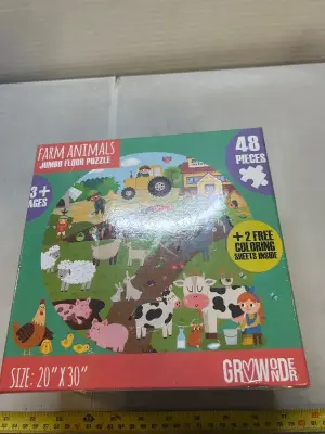 48 piece jumbo floor puzzle, age 3+