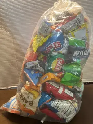 bag of variety chips